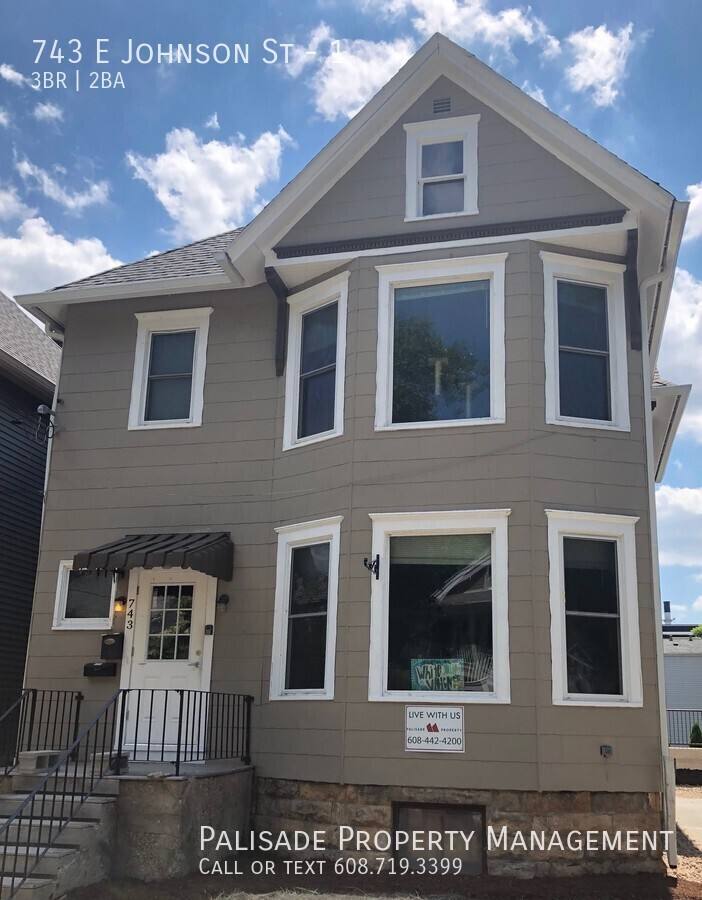 Apartment for rent at 743 E Johnson St #1, Madison, WI 53703