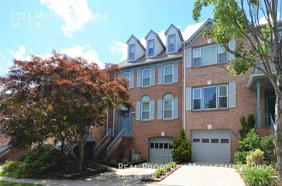 Townhouse for rent at 7371 Mallory Circle, Alexandria, VA 22315