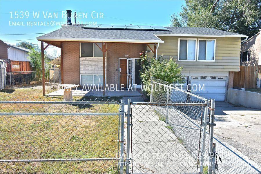 House for rent at 1539 W Van Buren Circle, Salt Lake City, UT 84104