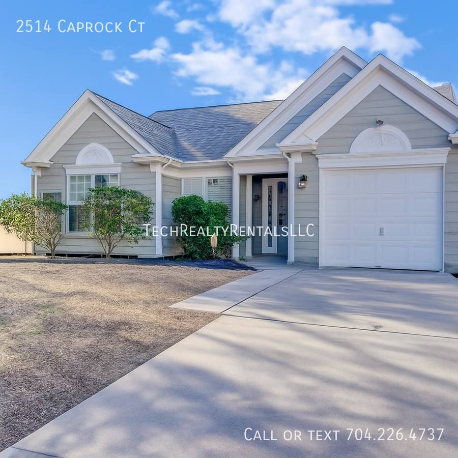 House for rent at 2514 Caprock Court, Charlotte, NC 28213
