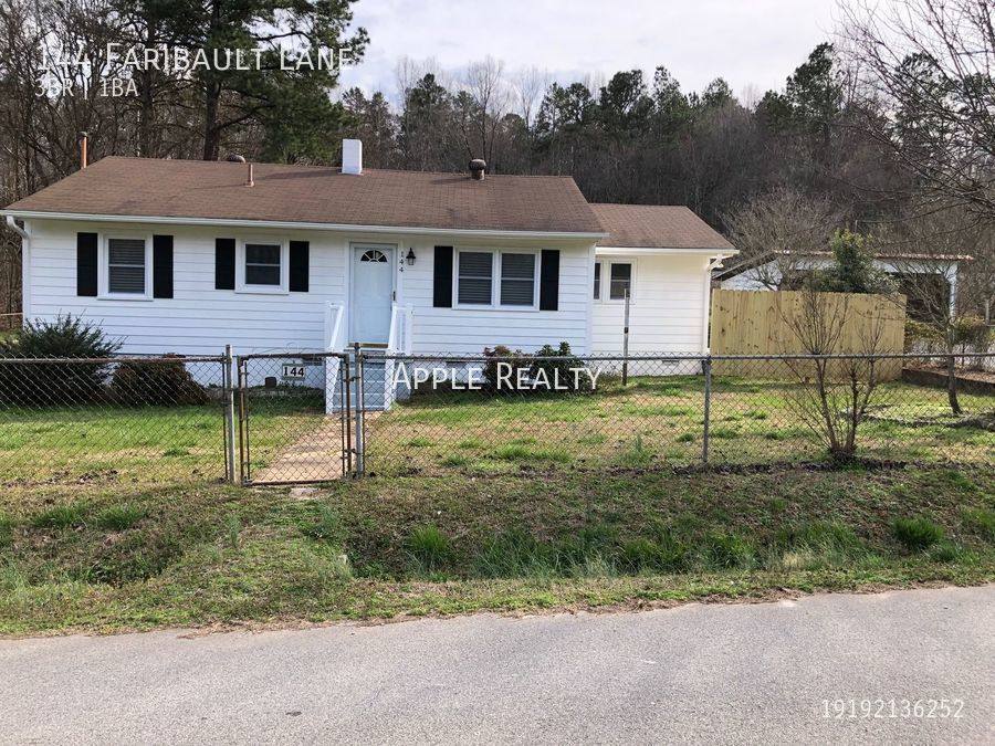 House for rent at 144 Faribault Lane, Hillsborough, NC 27278
