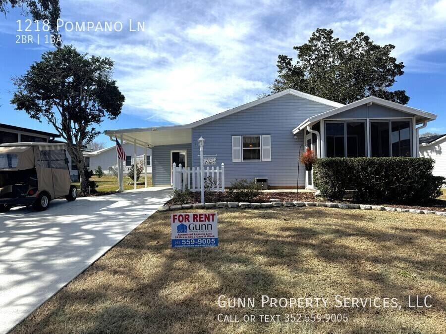 House for rent at 1218 Pompano Lane, Lady Lake, FL 32159