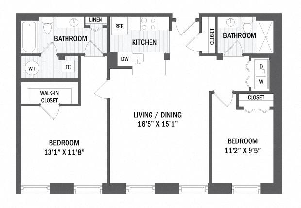 Apartment for rent at 1000 Stone Place #2-315, Melrose, MA 02176