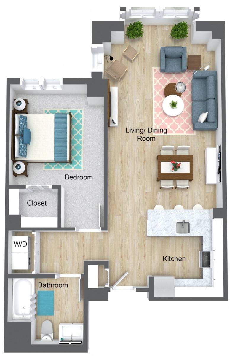 Apartment for rent at 1205 Hancock St #810, Quincy, MA 02169