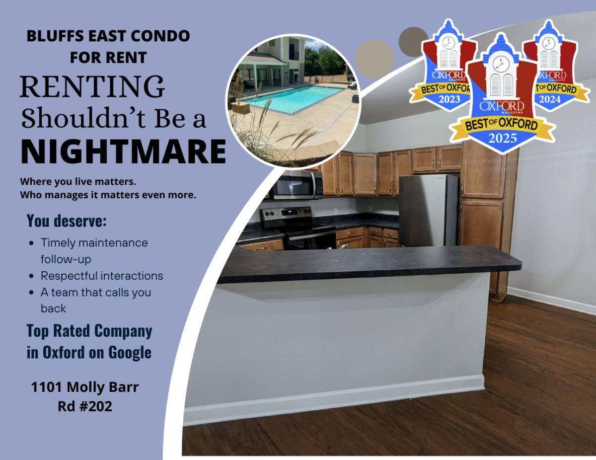 Apartment for rent at 1101 Molly Barr Rd #202, Oxford, MS 38655