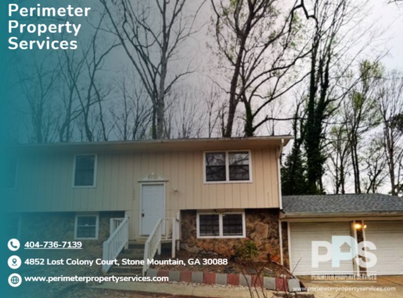 House for rent at 4852 Lost Colony Court, Stone Mountain, GA 30088