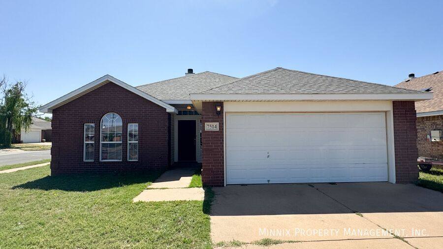 House for rent at 7514 Paris Ave, Lubbock, TX 79423