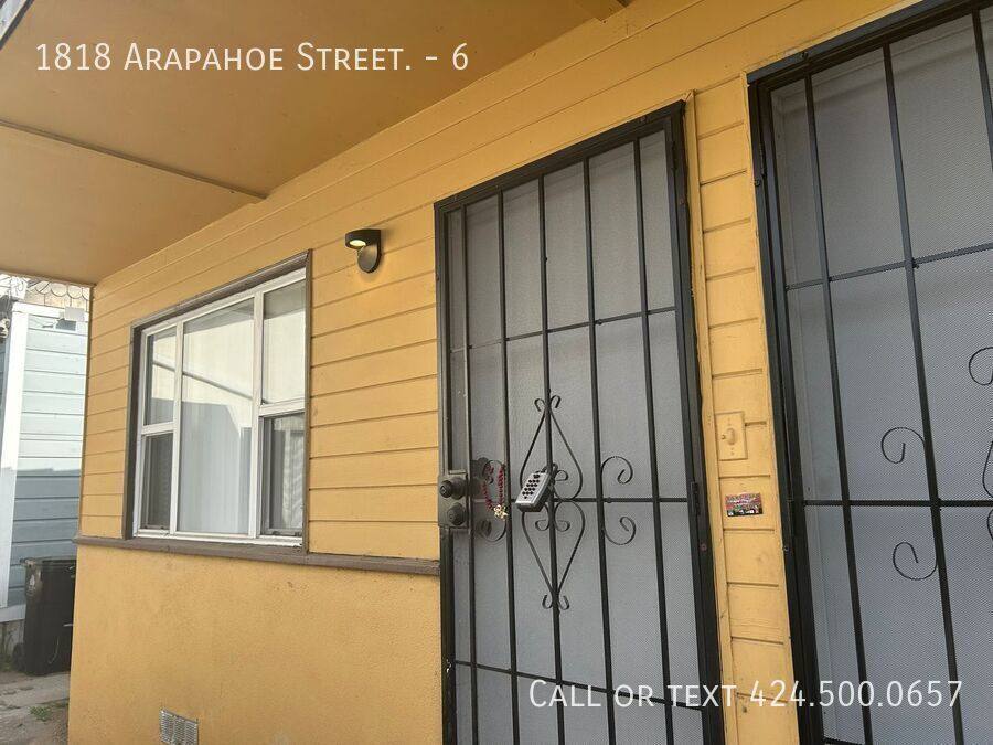 Apartment for rent at 1818 Arapahoe St #6, Los Angeles, CA 90006