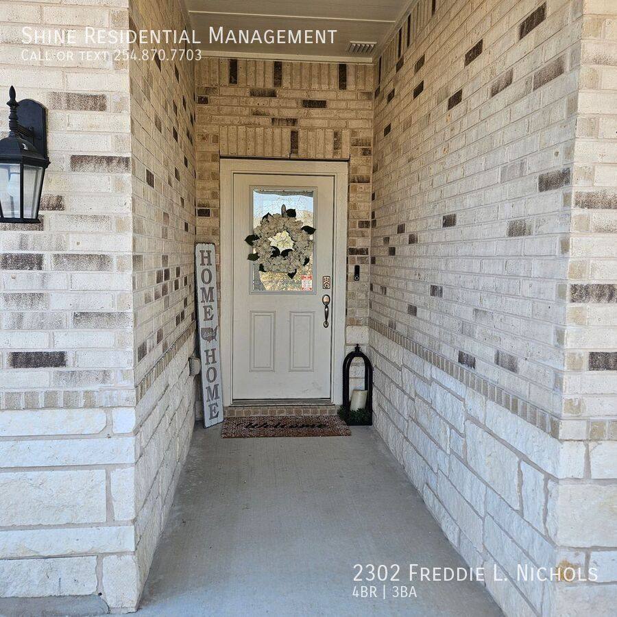 House for rent at 2302 Freddie L Nichols, Harker Heights, TX 76548