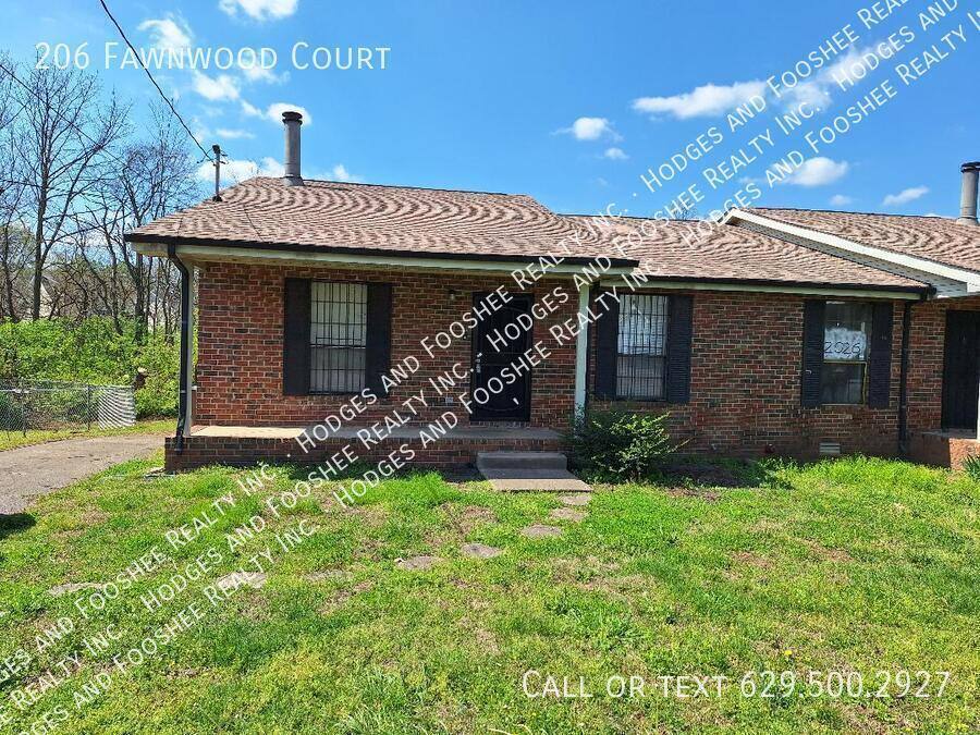 House for rent at 206 Fawnwood Court, Nashville, TN 37207
