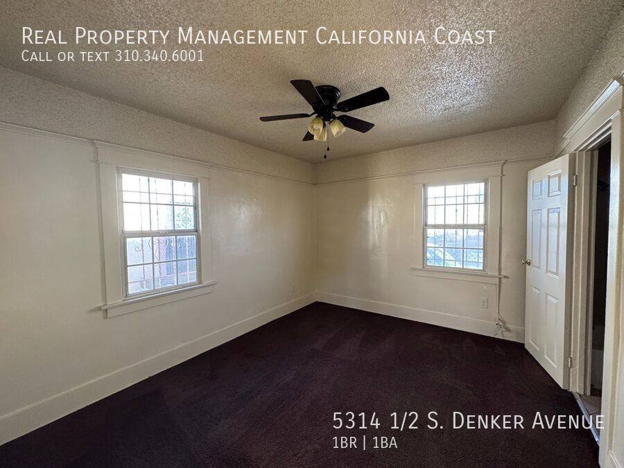 House for rent at 5314 1 2 S Denker Ave, Los Angeles, CA 90062