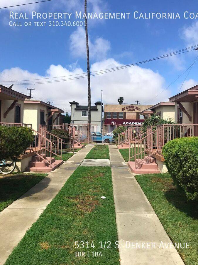 House for rent at 5314 1 2 S Denker Ave, Los Angeles, CA 90062
