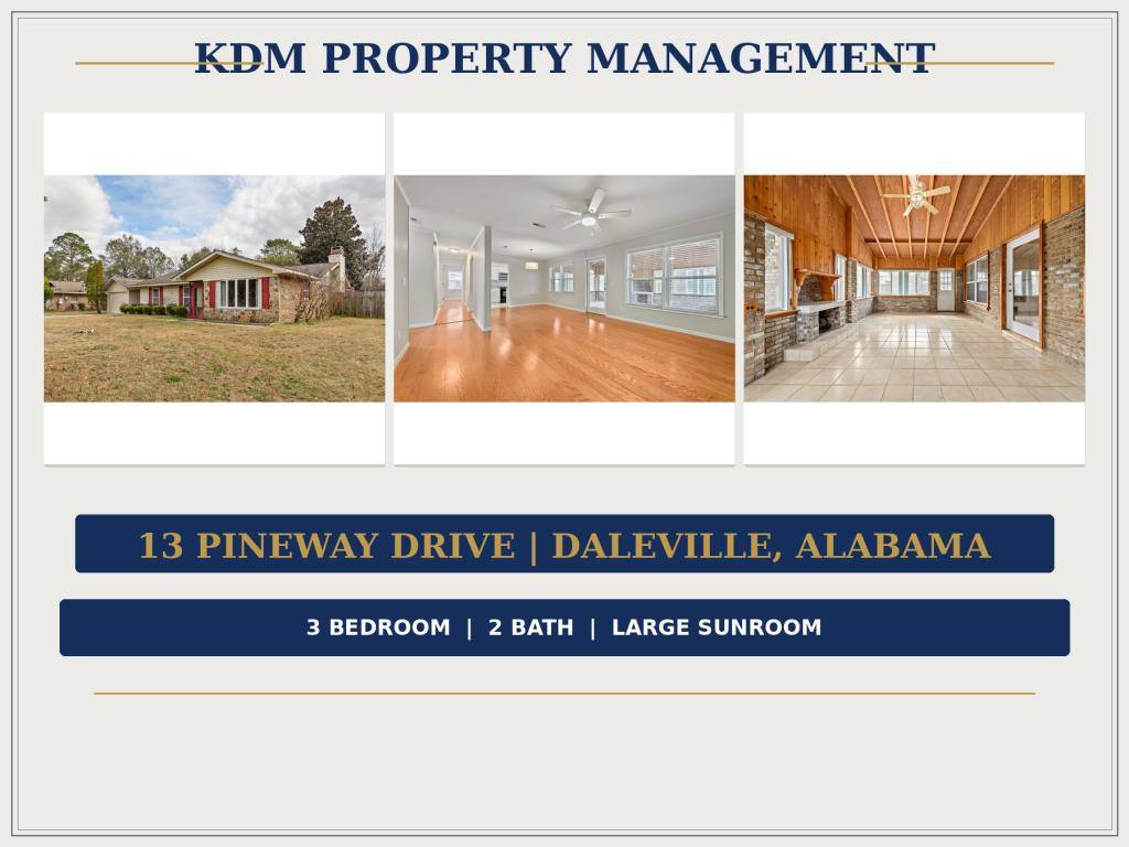 House for rent at 13 Pineway Dr, Daleville, AL 36322
