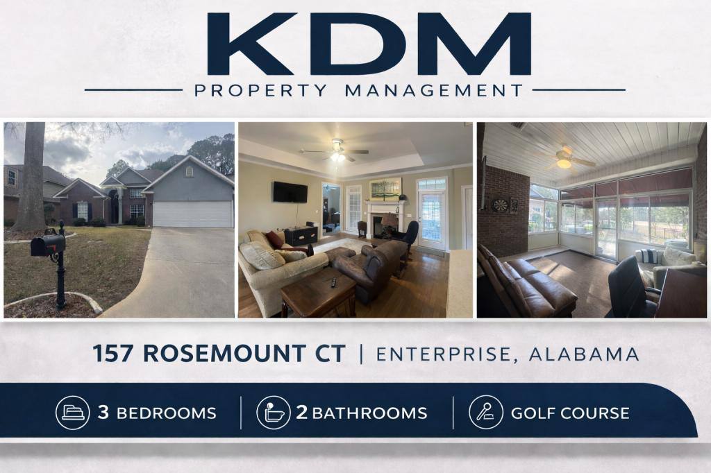 House for rent at 157 Rosemount Court, Enterprise, AL 36330