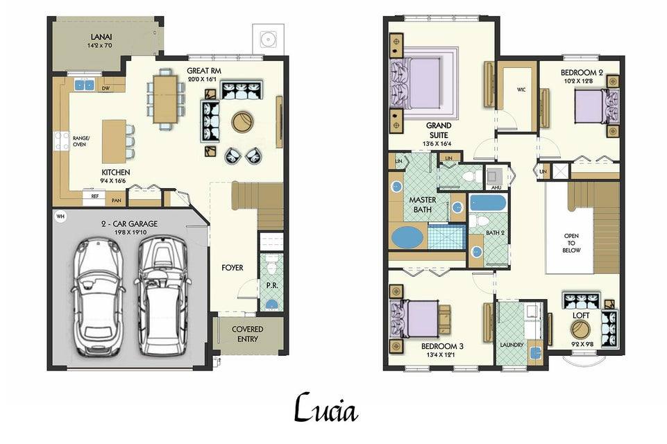 Townhouse for rent at 12921 Trevi Isle, Palm Beach Gardens, FL 33418