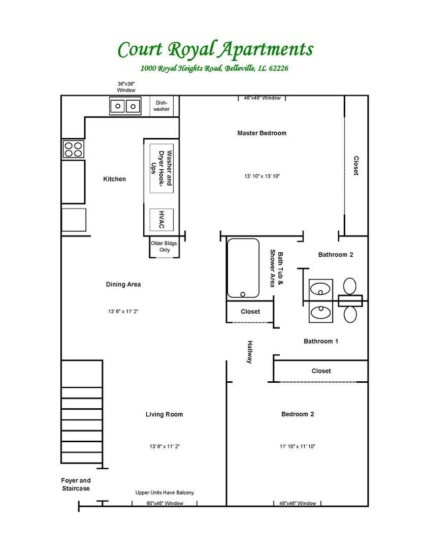 Apartment for rent at 1000 Royal Heights Rd, Belleville, IL 62226