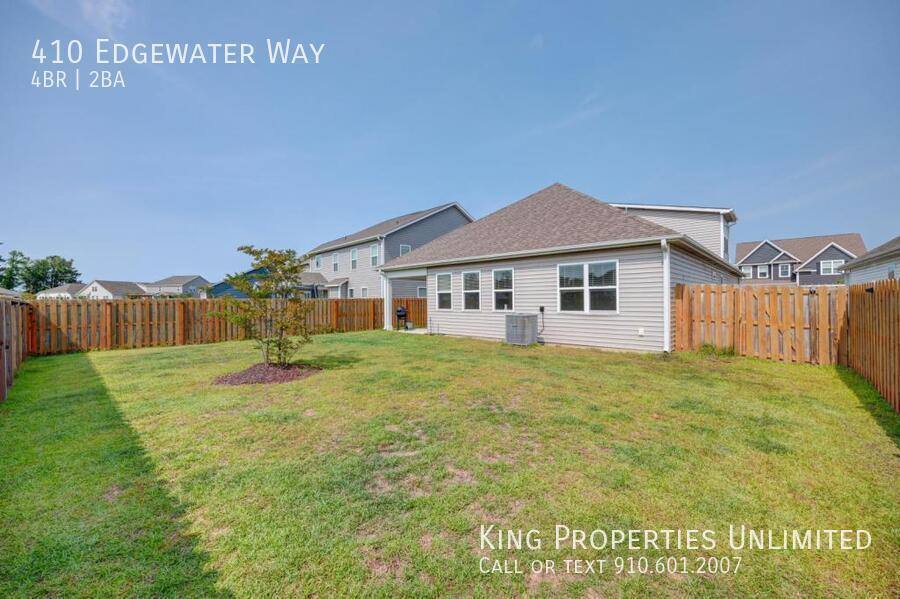 House for rent at 410 Edgewater Way, Holly Ridge, NC 28445