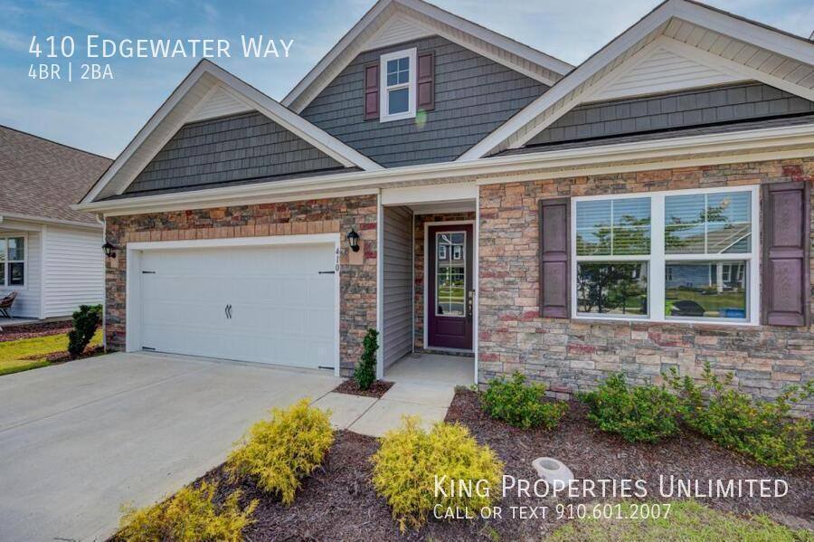 House for rent at 410 Edgewater Way, Holly Ridge, NC 28445
