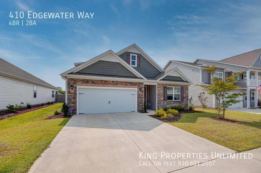 House for rent at 410 Edgewater Way, Holly Ridge, NC 28445