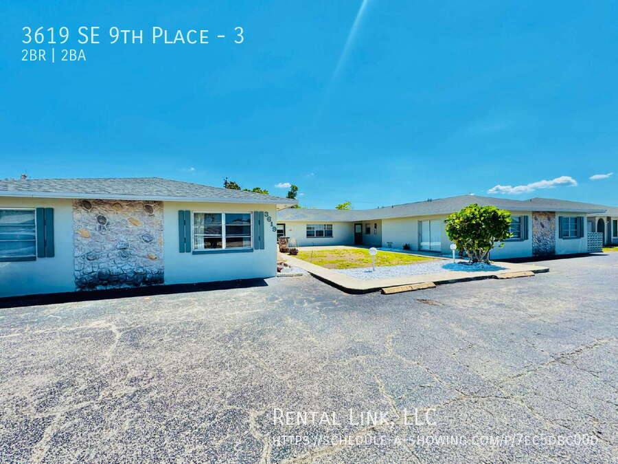 Apartment for rent at 3619 SE 9th Place #3, Cape Coral, FL 33904