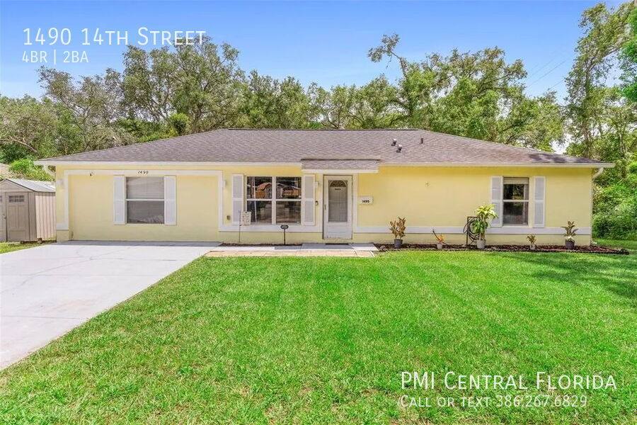 House for rent at 1490 14th St, Orange City, FL 32763