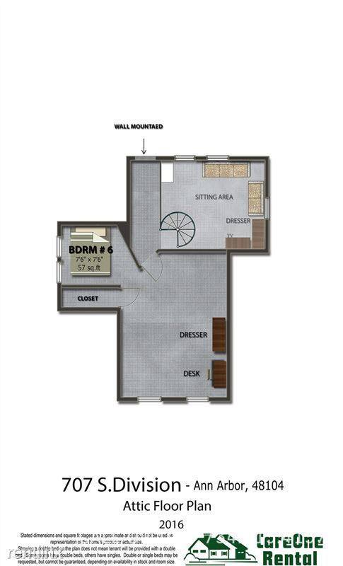 Apartment for rent at 707 S Division St #GIANT, Ann Arbor, MI 48104