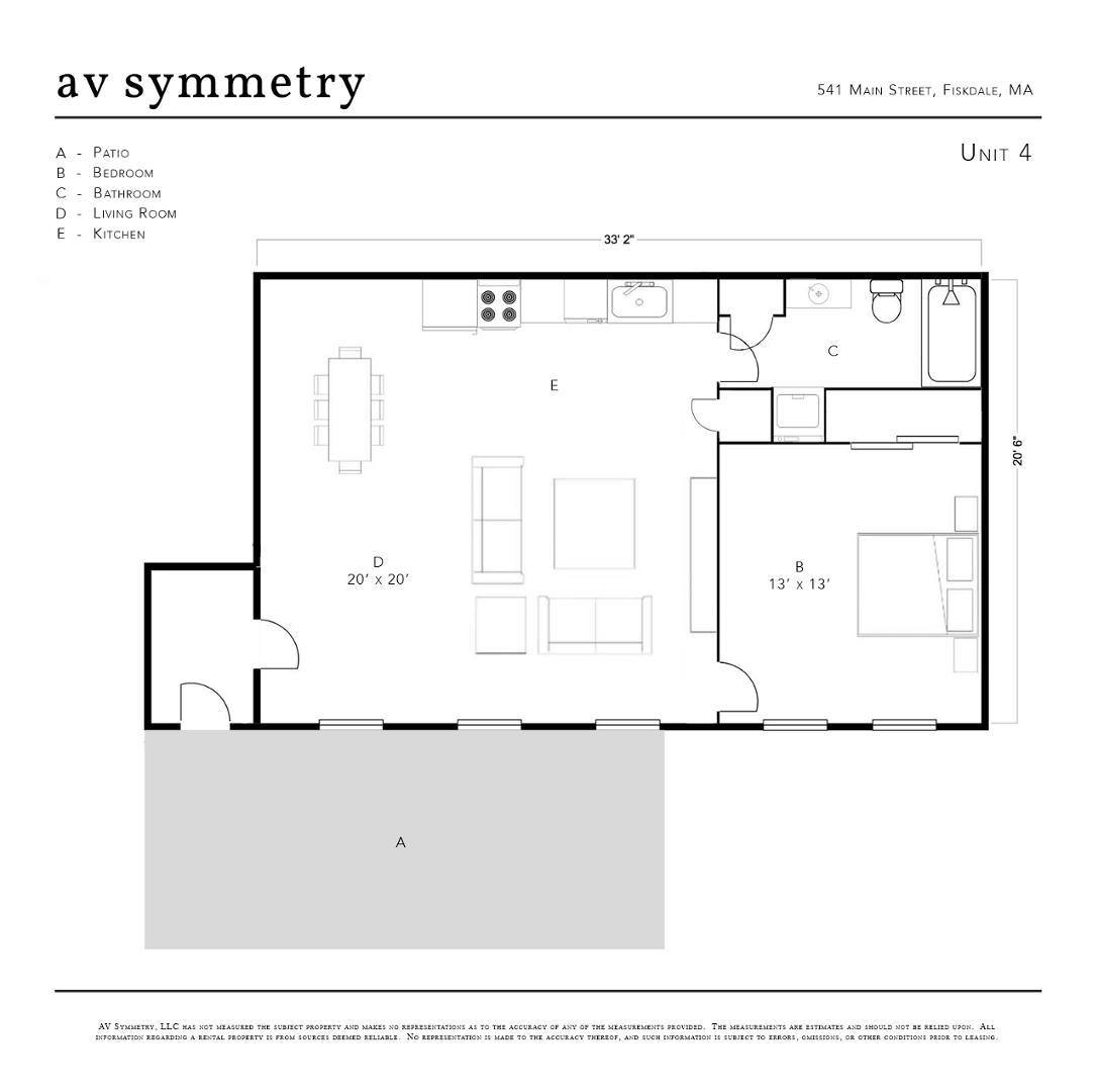 Apartment for rent at 541 Main St #4, Fiskdale, MA 01518
