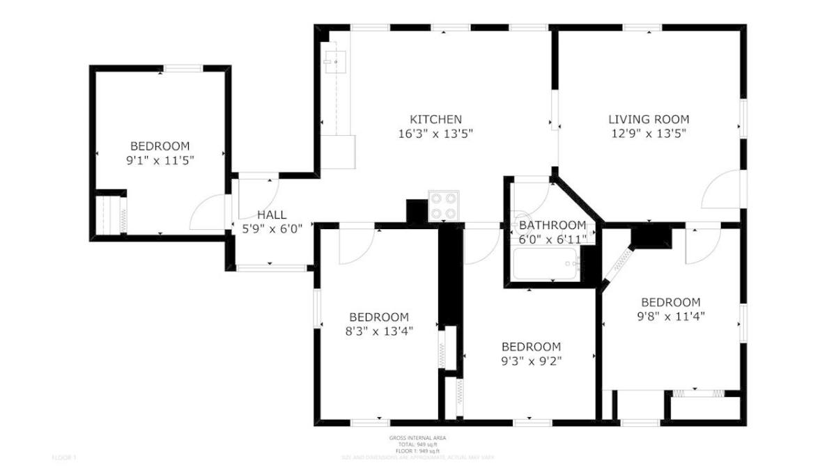 Apartment for rent at 83 Brook St #C, Sanford, ME 04073
