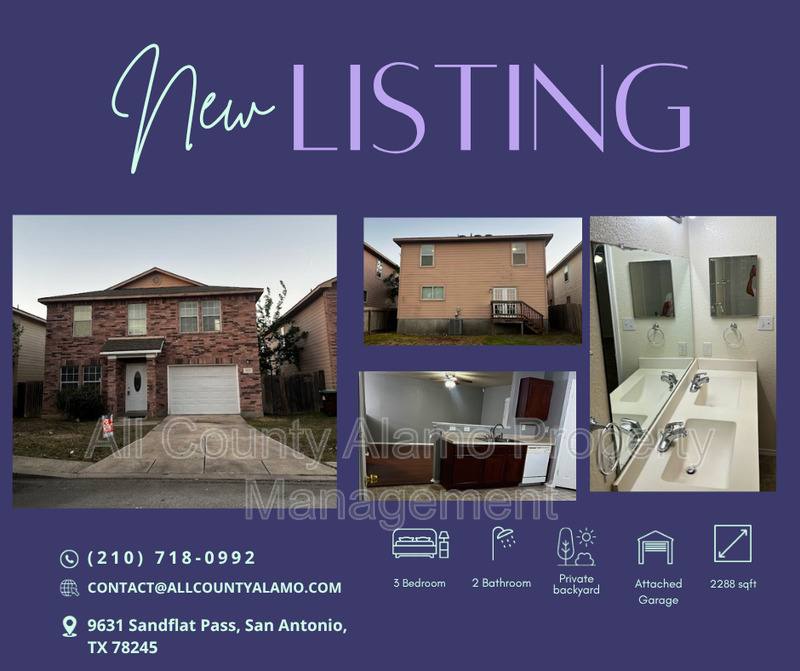 House for rent at 9631 Sandflat Pass, San Antonio, TX 78245
