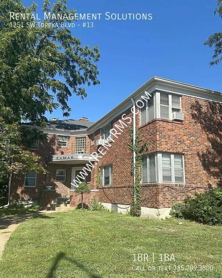 Apartment for rent at 1251 SW Topeka Blvd, Topeka, KS 66612