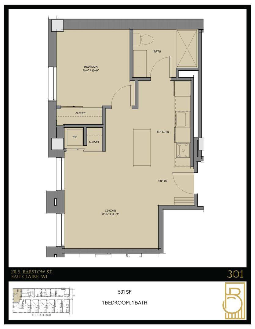Apartment for rent at 131 S Barstow St, Eau Claire, WI 54701