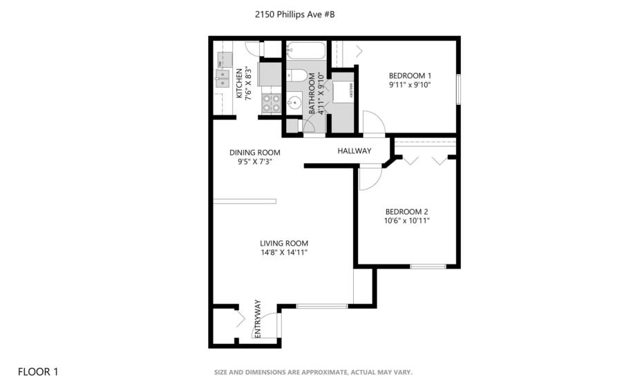 Apartment for rent at 2150 Phillips Ave #B, Holt, MI 48842