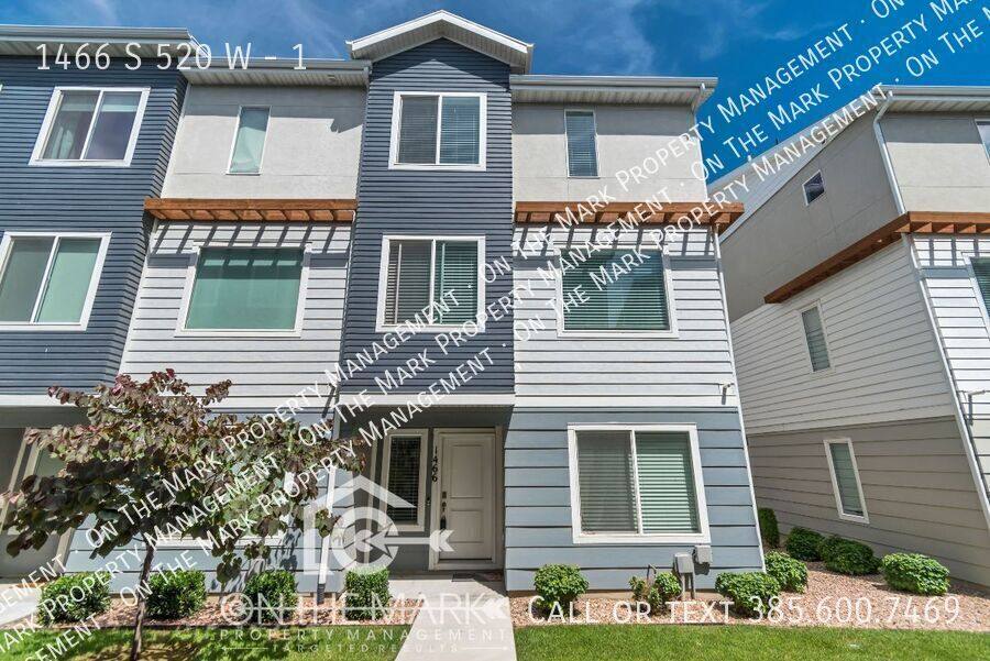 Townhouse for rent at 1466 S 520 W #1, Orem, UT 84057