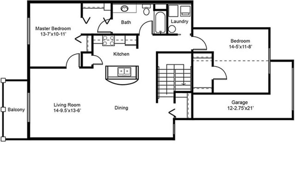 Apartment for rent at 1911 Stoney Lane #75, Slinger, WI 53086