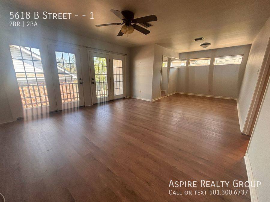 Apartment for rent at 5618 B St #1, Little Rock, AR 72205