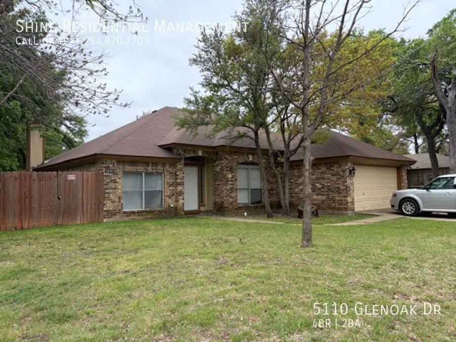 House for rent at 5110 Glenoak Dr, Killeen, TX 76542