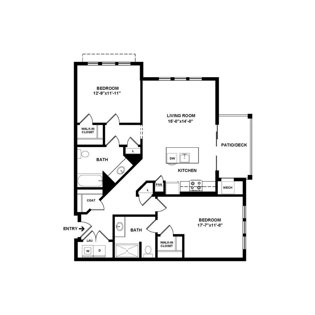 Apartment for rent at 2100 Haddonfield Rd, Pennsauken, NJ 08110