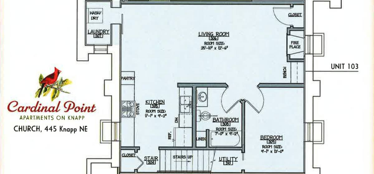 Apartment for rent at 445 Knapp St NE, Grand Rapids, MI 49505