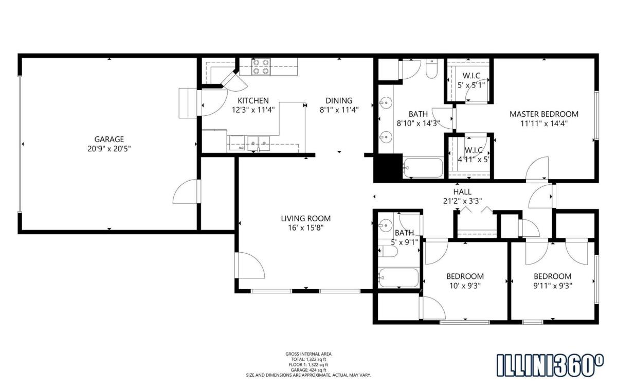 Apartment for rent at 901 Cates Dr, Mahomet, IL 61853