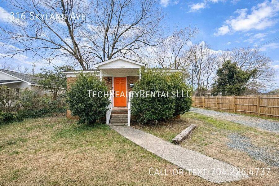 House for rent at 316 Skyland Ave, Charlotte, NC 28205