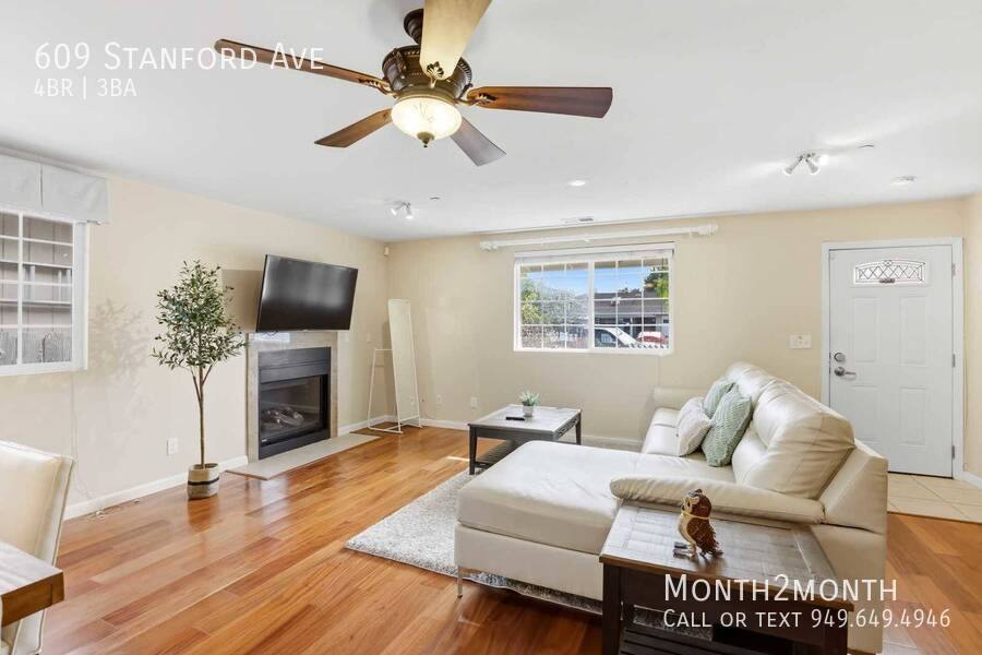 House for rent at 609 Stanford Ave, Redwood City, CA 94063