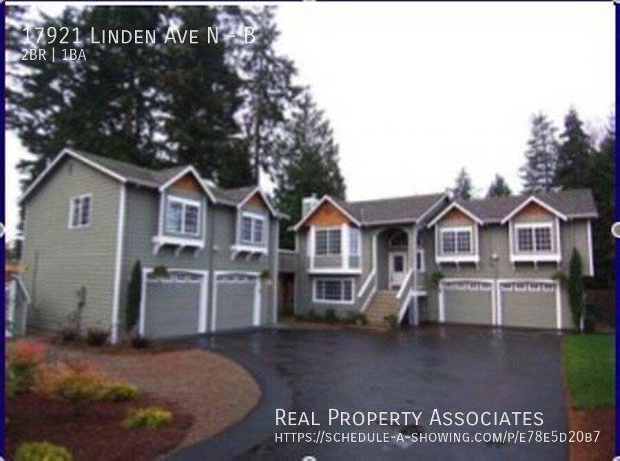 Apartment for rent at 17921 Linden Ave N #B, Seattle, WA 98133