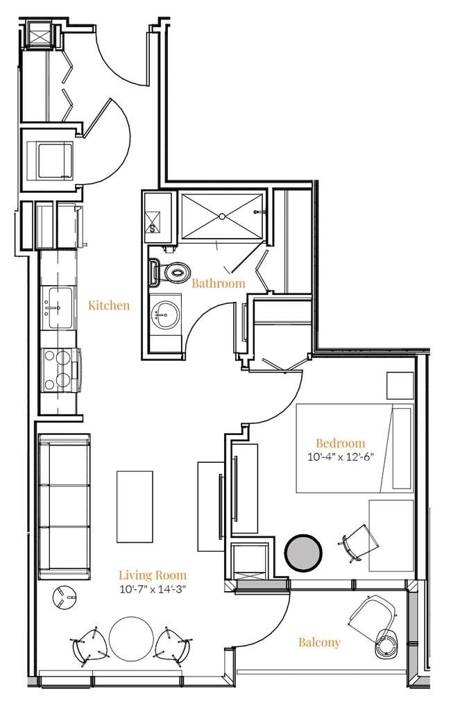 Apartment for rent at 500 Brazos St #A6-28, Austin, TX 78701