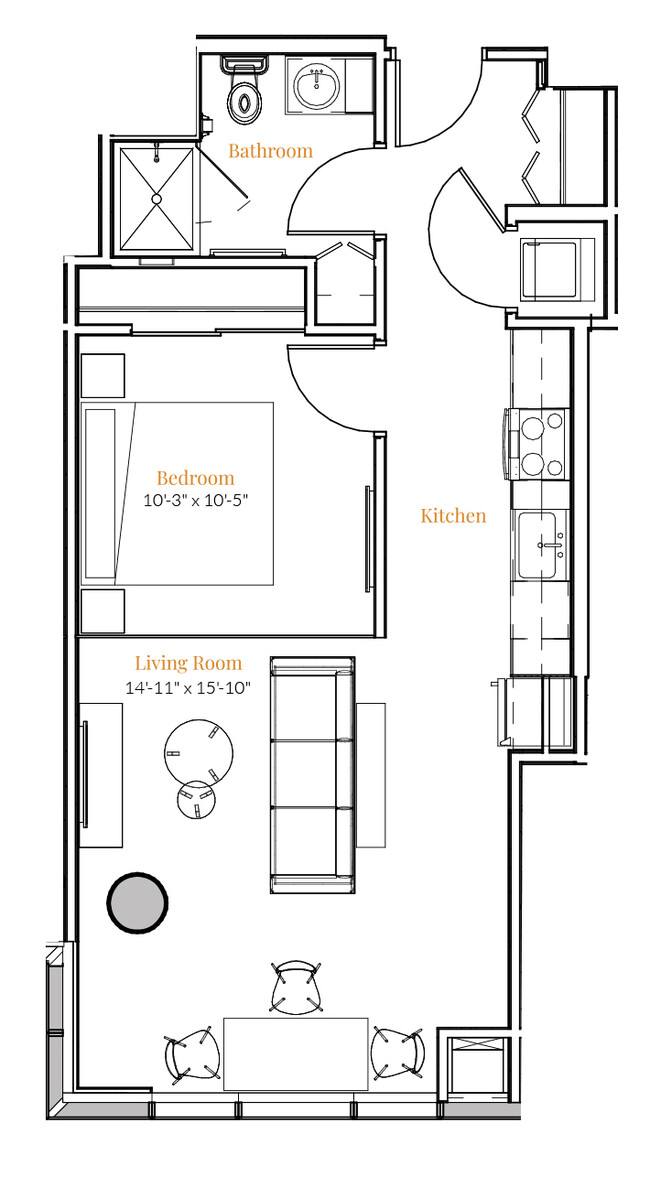 Apartment for rent at 500 Brazos St #A6-28, Austin, TX 78701