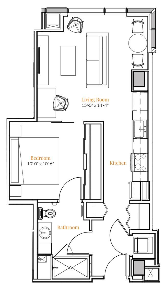 Apartment for rent at 500 Brazos St #A6-28, Austin, TX 78701