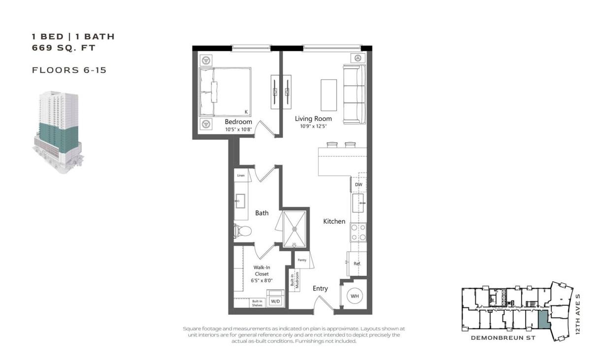Condo for rent at 1212 Demonbreun St, Nashville, TN 37203