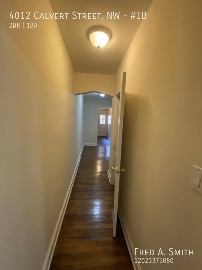 Apartment for rent at 4012 Calvert St, NW #1B, Washington, DC 20007