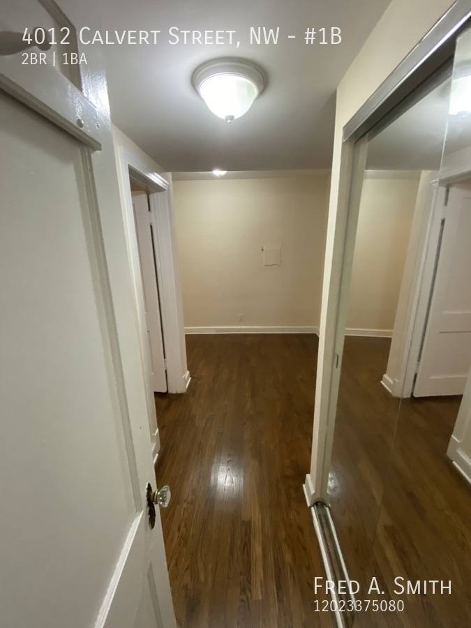 Apartment for rent at 4012 Calvert St, NW #1B, Washington, DC 20007