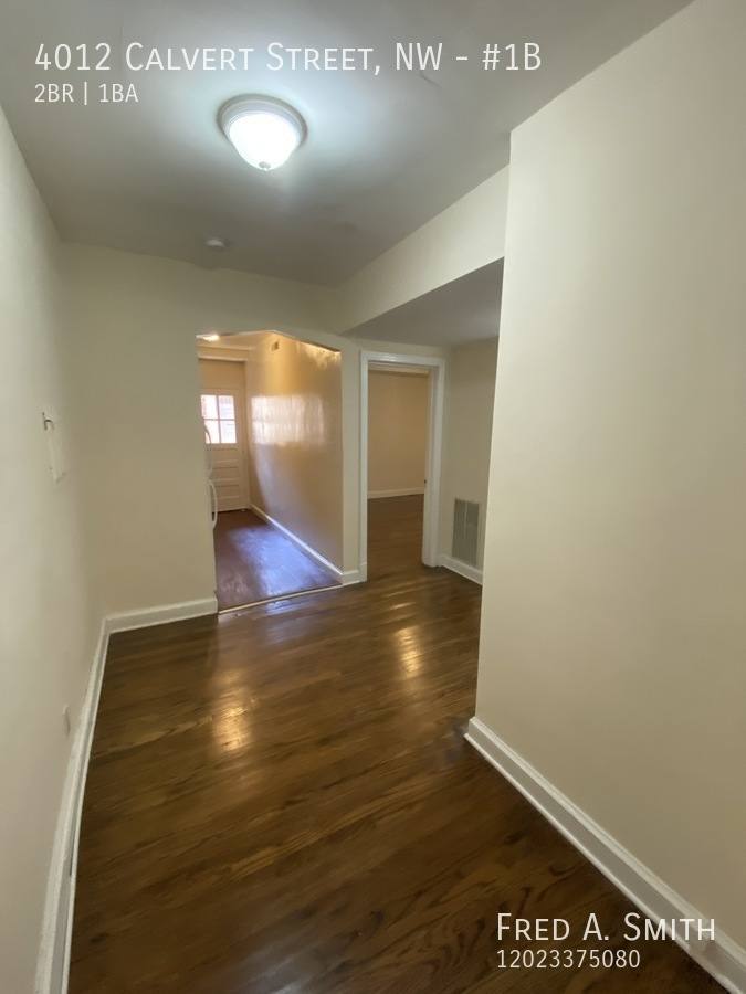 Apartment for rent at 4012 Calvert St, NW #1B, Washington, DC 20007