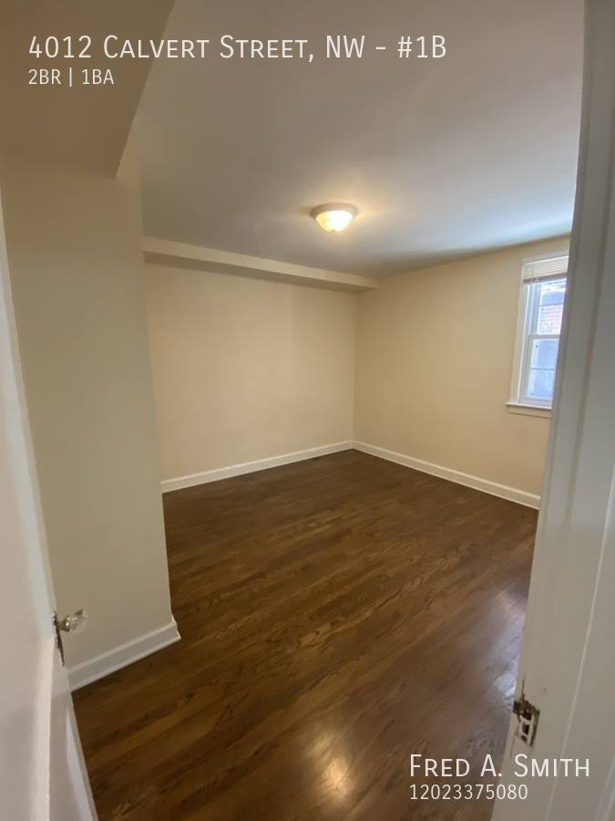 Apartment for rent at 4012 Calvert St, NW #1B, Washington, DC 20007